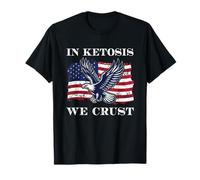 In Ketosis We Crust Funny Keto Diet Low Carb Carnivore Camiseta