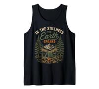 in La quietud La Tierra Habla Naturaleza Montaña Camping Camiseta sin Mangas