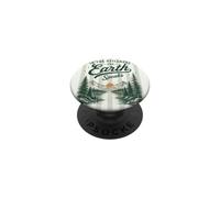 in La quietud La Tierra Habla Naturaleza Montaña Camping PopSockets PopGrip Adhesivo