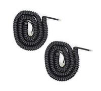 In-Line DSL Filter RJ11 6P4C - Adaptador divisor macho a 2 hembra para teléfono y módem ADSL con filtro de ruido para teléfono, fax, color blanco (2 unidades)