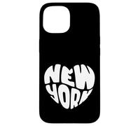 In Love with New York City, Cool New York City Heart Carcasa para iPhone 15