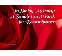 In Loving Memory: A Simple Guest Book for Remembrance: Things you remember about them, Favorite Quotes and Music and a Message to the Family
