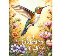 In Loving Memory Funeral Guest Book: Celebration of Life Hummingbird Memorial Service Sign In Book for Guests to Share Memories, Messages, and Condolences | Watercolor Floral Tribute Keepsake