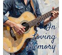 In Loving Memory Guitar Funeral Guest Book 2 - Musician Memorial Sign-In Book for Funerals & Celebrations of Life: Keepsake Register for Messages, Memories & Tributes to Honor a Life in Music