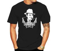 In Memoriam Al Capone Designer and Memorable T-Shirt Black L