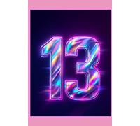 In My 13 Era Journal: Aesthetic Pink Notebook for Teen Girls | 155-Page Lined Diary: Soft Girl TikTok-Inspired • Chrome & Neon Aesthetic • Cute for School, Writing, and Daily Glow Notes