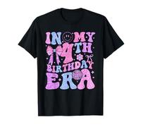 In My 4th Birthday Era Girl 4 Años Coqueta Bow Camiseta