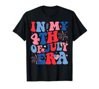 In My 4th Of July Era USA Bandera Americana Día de la Independencia Camiseta
