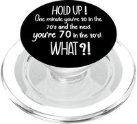 In My 70s Era Funny 70th Birthday Mom Turning 70 Seventieth PopSockets PopGrip para MagSafe