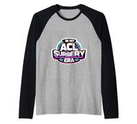 In My ACL Surgery Era Knee Injury Recovery Athlete |- Camiseta Manga Raglan