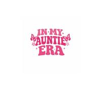 In My Auntie Era: Trendy Notebook | Gift for Auntie | wide-ruled |100 blank pages 6x9