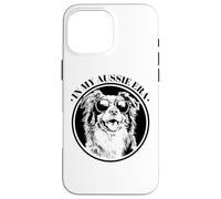 In My Aussie Era Blue Merle Australian Shepherd Lover Carcasa para iPhone 16 Pro MAX