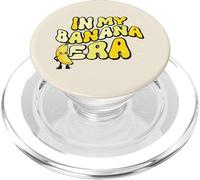 In My Banana Era Groovy Funny Fruit Food Meme Mujeres Hombres Niños PopSockets PopGrip para MagSafe