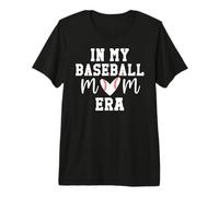 In My Baseball Mom Era Cheer Fan Baseball Mama Game Day Camiseta Premium