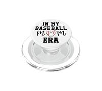 In My Baseball Mom Era Cheer Fan Baseball Mama Game Day PopSockets PopGrip para MagSafe