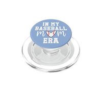 In My Baseball Mom Era Cheer Fan Baseball Mama Game Day PopSockets PopGrip para MagSafe
