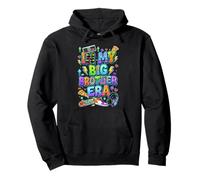 In My Big-Brother Era Retro Gamer Boys Hermano Anuncio Sudadera con Capucha