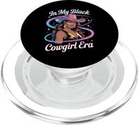 In My Black Cowgirl Era Glam Western Afro Style Mujeres Hombres PopSockets PopGrip para MagSafe