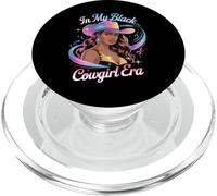 In My Black Cowgirl Era Glam Western Afro Style Mujeres Hombres PopSockets PopGrip para MagSafe