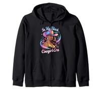 In My Black Cowgirl Era Glam Western Afro Style Mujeres Hombres Sudadera con Capucha