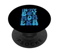 In My Boy Mom Era Maternidad Orgullosa Mamá Mamá Vida PopSockets PopGrip Adhesivo