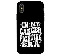 In My Cancer Fighting Era - Cancer Battling, Cancer Warrior Carcasa para iPhone X/XS