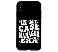 In My Case Manager Era Retro Social Work Pride Carcasa para iPhone XS Max