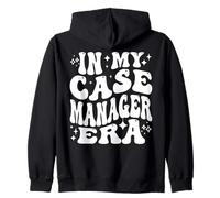 In My Case Manager Era Retro Social Work Pride Sudadera con Capucha