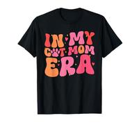 In My Cat Mom Era Cute Cat Owner Mamá Día de la Madre Amante de los Gatos Camiseta