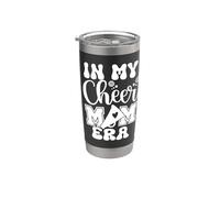 In My Cheer Mama Era Sports Cheer Moms In My Cheer Mom Era Vaso térmico de acero inoxidable de doble pared