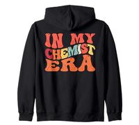 In My Chemist Era Retro Ciencia Diseño Académico Sudadera con Capucha