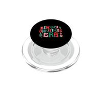 In My Christmas Era Cute Retro Groovy Xmas Mujeres Niñas Niños PopSockets PopGrip para MagSafe