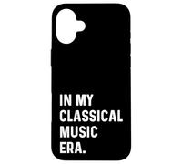 In My Classical Music Era - Músico Orquesta Director Carcasa para iPhone 16 Plus