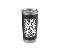 In My Code Team Nurse Era, UCI RN, Equipo de respuesta rápida Vaso térmico de acero inoxidable de doble pared