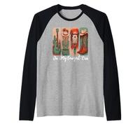 In My Cowgirl Era Country Music Cowboy Boot Rodeo Western Camiseta Manga Raglan