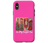 In My Cowgirl Era Country Music Cowboy Boot Rodeo Western Carcasa para iPhone X/XS