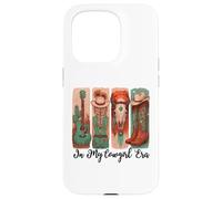 In My Cowgirl Era Country Music Cowboy Boot Western Rodeo Carcasa para iPhone 15 Pro