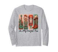 In My Cowgirl Era Country Music Cowboy Boot Western Rodeo Manga Larga