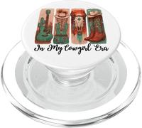 In My Cowgirl Era Country Music Cowboy Boot Western Rodeo PopSockets PopGrip para MagSafe