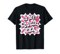 In My Cowgirl Era Groovy Western Rodeo Música Country Mujeres Camiseta