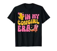 In My Cowgirl Era Western Cow Girl Boots Rodeo Country Girl Camiseta