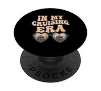 In My Cruising Era Funny Couples Cruise Design PopSockets PopGrip Adhesivo