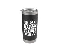 In My Dance Grandpa Era, divertido abuelo bailarín Vaso térmico de acero inoxidable de doble pared