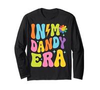 In My Dandy Era Funny Retro Groovy Vibes Men Women Manga Larga