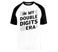 In My Double Digits Era Baseball T-Shirt Unisex Men Women Short Sleeve