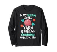 In My Dream World Yarn Is Free and Crocheting Makes You Thin Manga Larga