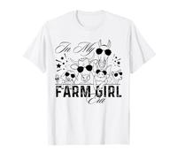 In My Farm Girl Era Farm Life Era-Farmers Divertidos animales de granja Camiseta