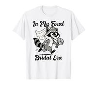 In My Feral Bride Era Funny Wedding Camiseta