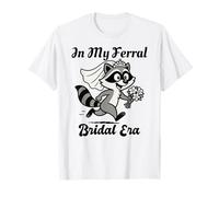 In My Feral Bride Era Funny Wedding Camiseta