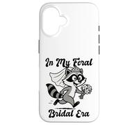 In My Feral Bride Era Funny Wedding Carcasa para iPhone 16